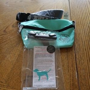 PINK fannypack and water resistant phone pouch